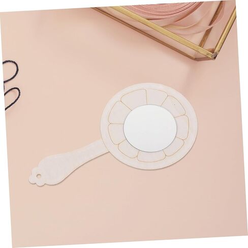 LIFKOME 10sets Craft Mirror Boys and Girls Handheld Mini Princess Mirror for Boys and Girls Art Painting Party Favor in Saudi Arabia