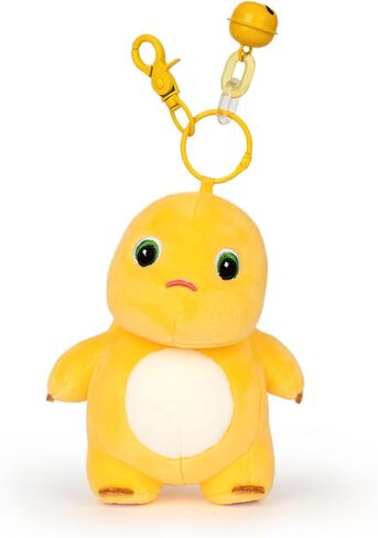 نايلونج ديناصور محشو، 9 بوصات ديناصور أصفر لطيف من القطيفة الناعمة دينو الحيوانات المحشوة دينو بلوشي للأولاد والبنات والأطفال الصغار الغاضبين in Kuwait