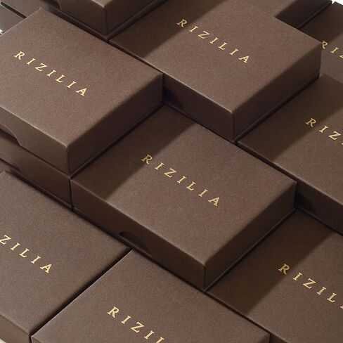 RIZILIA سوار تنس دائري متعدد الألوان مطلي بالذهب عيار 18 قيراط، 7 بوصة in Kuwait