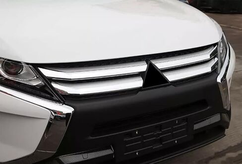 واقي ملحقات الشواية الأمامية لسيارة Mitsubishi Eclipse Cross 2018-2022 2023 2024 2025، غطاء غطاء المصد الأمامي - سهل التركيب - مجموعة 4 قطع in Kuwait