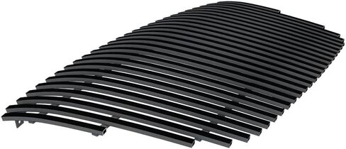 APS Compatible with Kia Amanti 2004-2006 Main Upper Stainless Steel Black 8x6 Vertical Billet Front Grill Grille Insert K87006J in Saudi Arabia