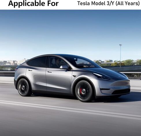 مجموعة غطاء مقبض الباب 4 قطع من طراز Tesla 3/Y (2017-2025) متوافقة مع المرتفعات والعرعر، ملحقات خارجية لحماية عتبات مقبض باب السيارة، ملصق ثلاثي الأبعاد من ألياف الكربون in Kuwait