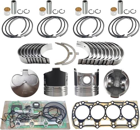طقم إعادة بناء المحرك C2.2 (بدون بطانة أسطوانة وصمام) متوافق مع محرك Caterpillar Cat C2.2 C2.2T 3024C 3024T 3024CT 115315150 115017580 115017581 in Saudi Arabia