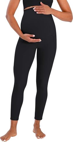 Sunvalix Maternity Leggings – Buttery Soft Over The Belly Yoga Pants for Spring & Summer, Workout & Lounge in Saudi Arabia