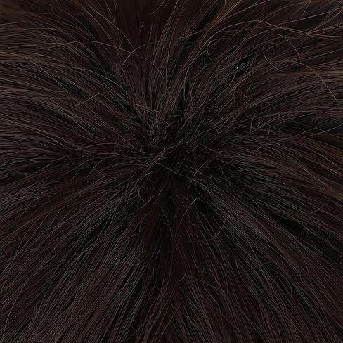 Eren Jaeger wig for Young Eren brownish black Synthetic hair with wig cap in Saudi Arabia