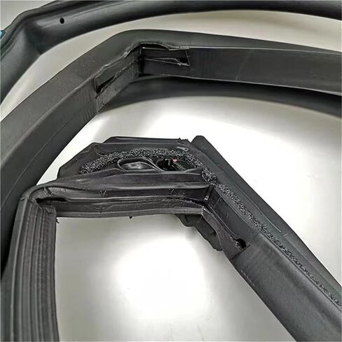 Car Front Rear Side Door Waterproof Sealing Rubber Strip Black for Land 120 120 2003 2004 2005 2006-2009(Rear Right) in Saudi Arabia