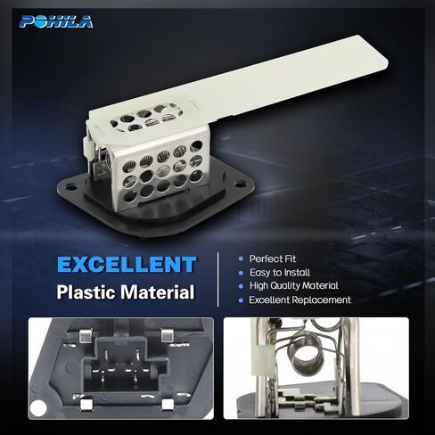 HVAC Heater Blower Motor Resistor Compatible with Dodge Vehicles - B1500, B2500, B3500 1997-1998, Ram 1500 Van, Ram 2500 Van, Ram 3500 Van 1999-2003 in Kuwait