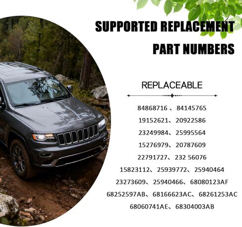 15276979 مجموعة إصلاح جلبة كابل ناقل الحركة المتوافقة مع JP Chevy Silverado 1500 2500 3500 Cadillac Escalade RAM Dodge GMC Sierra 2004-2020 يستبدل 14104 15823112 in Kuwait