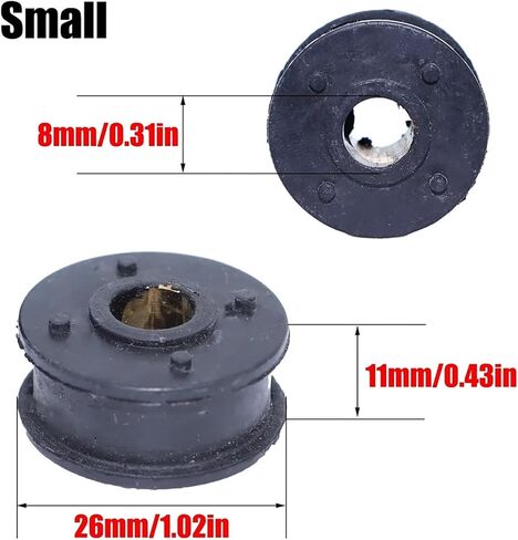 طقم إصلاح البطانات المتحولة لرافعة ناقل الحركة لسيارة Hyundai Elantra 2011-2016، لـ Sonata 2007-2012، - تتضمن جلبة صلبة ودبوس قفل (2460A109 صغير + 2460A108 كبير) in Kuwait
