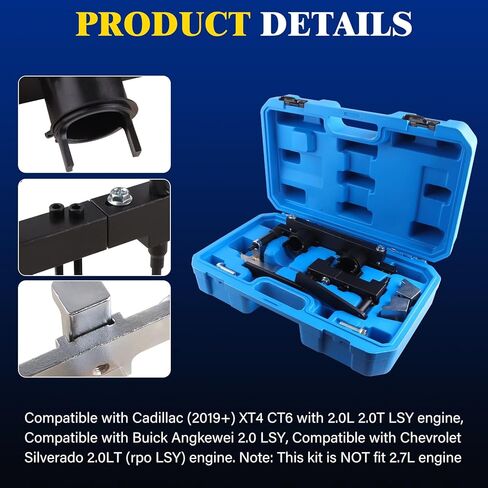 مجموعة أدوات قفل وتوقيت عمود الحدبات، متوافقة مع Chevy Silverado 2.0L LSY/2.7L L3B، Buick Envision، Cadillac XT4، يستبدل EN-52461 EN-52476 EN-52462 in Kuwait