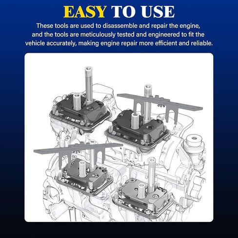 مجموعة أدوات قفل وتوقيت عمود الحدبات، متوافقة مع Chevy Silverado 2.0L LSY/2.7L L3B، Buick Envision، Cadillac XT4، يستبدل EN-52461 EN-52476 EN-52462 in Kuwait