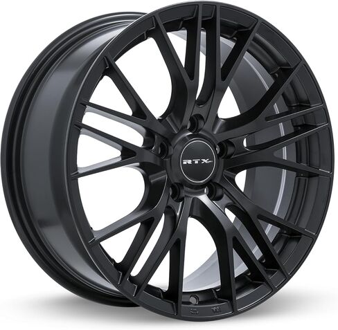 Alloy Wheel, Vertex 17x7.5 5x114.3 ET40 C73.1 Satin Black in Saudi Arabia