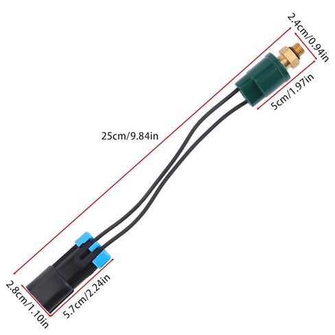 30T60223 Pressure Safety Switch Compatible with Muncie HS24 PTO Pressure Switch Sensor 20PS247-13 Power Take Off Pressure Switch, Electric/Hydraulic Shift in Saudi Arabia