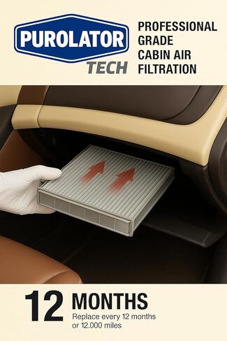 Purolator TC25869 PurolatorTECH Cabin Air Filter in Saudi Arabia
