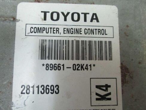 Engine ECM Control Module at 4 Speed Fits 05-07 Vibe 89661-02K41 8966102K41 in Saudi Arabia