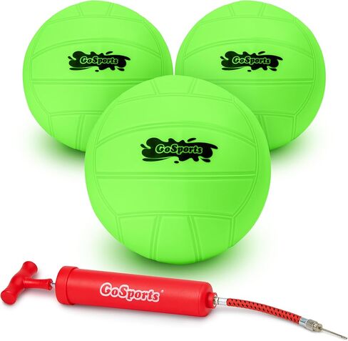 مجموعة من 3 كرات طائرة مائية من GoSports رائعة لحمامات السباحة أو ألعاب الكرة الطائرة في الحديقة in Kuwait