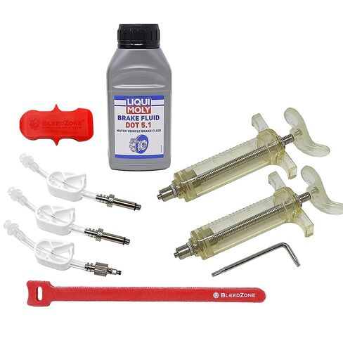 مجموعة RSN Sports Pro Bleed لفرامل SRAM بما في ذلك مستوى دليل الكود مع سائل DOT 5.1 in Kuwait