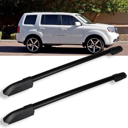 SCITOO Roof Rack Side Rails Fit for Honda Pilot 2009 2010 2011 2012 2013 2014 2015,for Rooftop Cargo Carrier Bag Basket Luggage Kayak Canoe Bike Snowboard Skiboard in Saudi Arabia