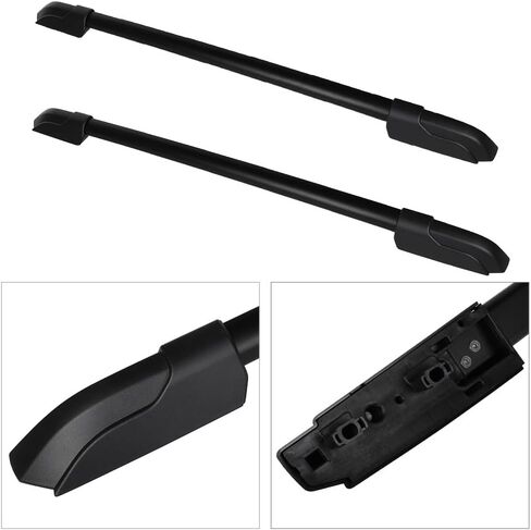 SCITOO Roof Rack Side Rails Fit for Honda Pilot 2009 2010 2011 2012 2013 2014 2015,for Rooftop Cargo Carrier Bag Basket Luggage Kayak Canoe Bike Snowboard Skiboard in Saudi Arabia