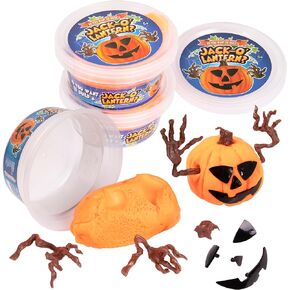 الكنغر DIY زينة اليقطين للهالوين للمنزل - حرف الهالوين الممتعة للأطفال - ألعاب الهالوين الإسفنجية القابلة للتشكيل - قم ببناء فوانيس جاك أو فوانيس خاصة بك لهدايا الديكور - حزمة مكونة من 3 قطع in Kuwait