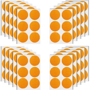 120 Pack DEET Free Mosquito Repellent Patchers Stickers for Kids Adults Natural Citronella Patches for Travel Outdoor Indoor,Orange