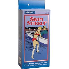 Davis Instruments Swim Stirrup for Easy Access to Small Boats - Perfect for Rowboats, Ski Boats, Dingies, and Sailboats - with Adjustable Lengths