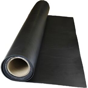 لفة مطاطية، EPDM، عرض المطاط 24 بوصة، طول المطاط 5 أقدام، سمك المطاط 3/32 بوصة، 60 أمبير، دعامة لاصقة in Kuwait