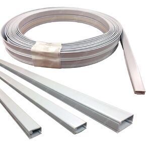 Small (375) Surface Cable Raceway Roll - 50FT - Color Beige