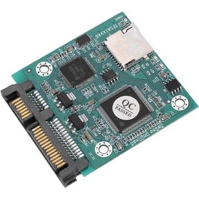 Wendry SATA Adapter, TF Memory Card to SATA Adapter SATA HDD/SSD Easy to Install, No Drivers Required
