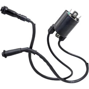 waltyotur Ignition Coil & Spark Plug Cap Hat 30510-MM8-003 30700-MW3-000 Replacement for Honda Shadow ACE 750 1998-2003 Aero 750 2004-2019 Spirit 750 2001-2013