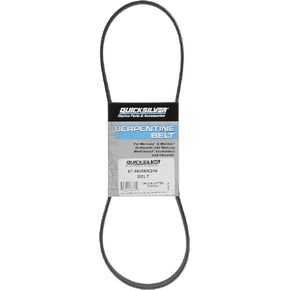 Quicksilver 880566Q14 Alternator Belt for Select Mercury 135-200 Hp 4-Cylinder, 200-300 Hp 6-Cylinder, 200-300 Hp 6-Cylinder, and 350-400 Hp 6-Cylinder Verado Outboards