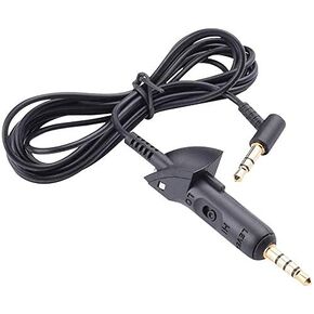 Replacement QC15 Headphone Cable Aux Cord Compatible with Bose QuietComfort QC15 Headphones (No Mic) in Kuwait