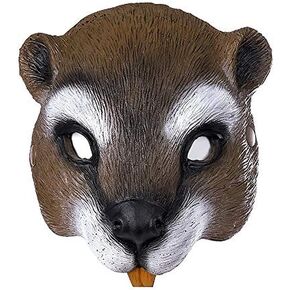 nice--buy Cute Animal Mask Squirrel Mask Halloween Masquerade Animal Fancy Dress Up Halloween Adult Costume Accessory