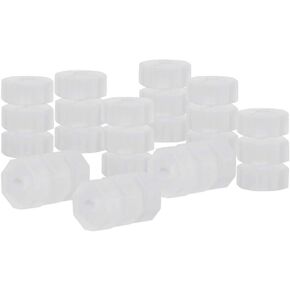 VGEBY Bike Brake Cable Protector, 100Pcs Gear Cable Frame Wrap Protector O-Ring Donuts Line Tube