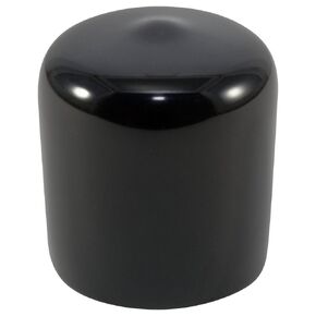Caplugs VC-1312-16 VC Series – Plastic Round Cap 160 Pack, Black Vinyl, 1.312" W x 1.00" L Protective Closures, Thread Protectors, Dust and Moisture Seals, Masking, Plating, Color Coding (99190224)