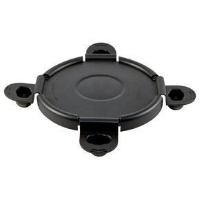 Caplugs ZTLF300-4000Q1 Plastic Toggle Lock Flange Protector. TLF-300-4000, PE-LD, Pressure Class 300 Nominal Pipe Size 4", Black (Pack of 2)