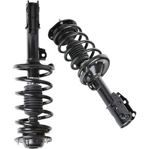KAX Shock Absorbers 2PCS 172199,172200 Front Shock Absorbers Rear Shocks Fit for G6 2005-2010,Malibu 2004-2012,Aura 2007-2009 Struts and Shocks Complete Assembly