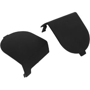 Keenso Front Seat Belt Anchor Cover, 2pc Front Right Left Seat Belt Anchor Cover 1DX41XDVAB Replacement for Jeep Liberty