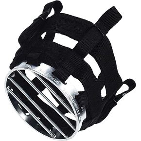 Best Friend Clip-On Cribbing Muzzle - Equine Supplies for Cribbing & Biting Prevention, Effective Horse Muzzle for Anti Chew - Allows Natural Grazing and Drinking Habits - Horse Size