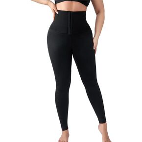 Takusun Women's Shapewear Capri Leggings High Waist Firm Tummy Control Butt Lift Thigh Slimmer Seamless Compression Pants…
