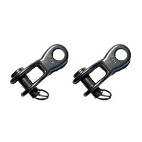 US STAINLESS 2 Pieces Stainless Steel 316 Rigging Toggle 1/2" (12mm) Marine Grade
