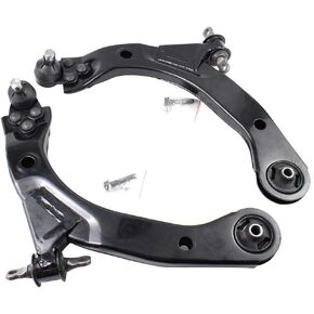 MACEL K620301 K620302 Front Lower Left Right Control Arm Assembly with Ball Joint Compatible with 05-10 Chevy Cobalt 08-10 HHR 07-10 Pontiac G5 05-06 Pursuit/03-07 Saturn Ion