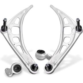 A-Premium Set of 4, Front Lower Control Arm, Lower Control Arm Bushing, Compatible with BMW E46 & E85 Series - 1999-2008 - 323Ci 323i 323iC 323is 325Ci 325i 328Ci 328i 328iC 328is 330Ci 330i & Z4, RWD