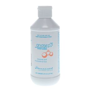 Anasept-Antimicrobial Skin and Wound Cleanser, 8 oz Bottle with Dispensing Cap