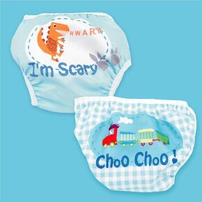 S1 Baby Swim Diaper - Reusable and Adjustable Fit for 18-31 lbs Infants, Triple-Layer Leak Protection, Sun Safe, Durable, Eco-Conscious, Perfect for Pools and Beaches (Bananas)