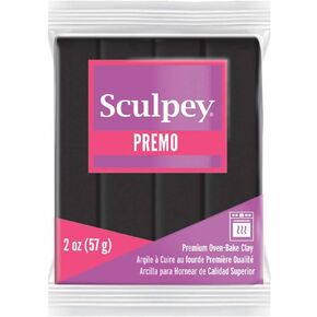 Premo Sculpey Polymer Clay 2oz-Black