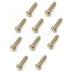 10pcs Game Console Screws for NES Gamecube NGC N64 SFC Game Console for Wii Ac Adapter 4.5mm Screws