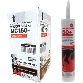 Rectorseal 66648 10.3-Ounce Cartridge Metacaulk MC 150+ Firestop Sealant, 12 Pack in Saudi Arabia