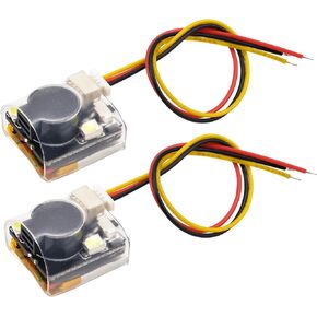 FPV Finder Buzzer 110dB Super Loud Alarm RC Signal Loss Tracker Dual LED Lights for FPV Racing RC Drone Airplane