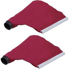 Dust Collection Bag Replacement For Makita Cloth Collection Bag 1225629 fit Makita Belt Sander 9403 9401 （Set of 2 Red)
